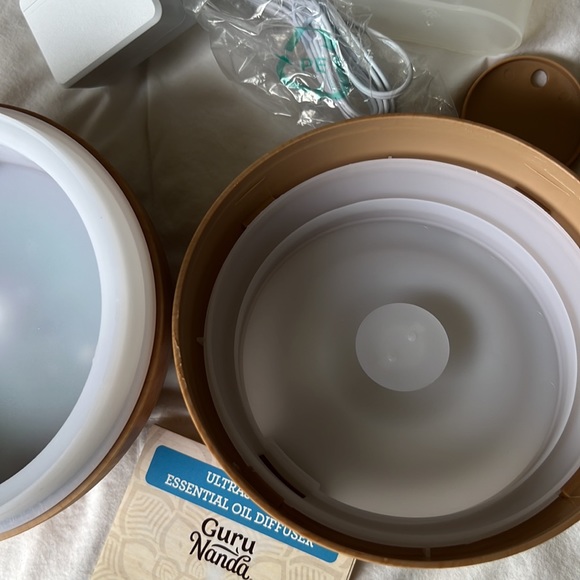 Ultrasonic Essential Oil Diffuser aromatherapy globe Guru Nanda - New - Picture 13 of 16